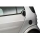 Окантовка ручок (2 шт, нерж) для Smart 1998-2007 рр