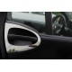 Окантовка ручек (2 шт, нерж) для Smart 2007-2014 гг