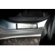 Накладки на пороги (OMSA, 4 шт, нерж) для Mitsubishi Lancer X 2008- рр