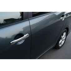 Накладки на ручки (4 шт., нерж.) Carmos - Турецька сталь для Mitsubishi Grandis 2003-2011 рр