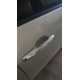 Накладки на ручки (4 шт, нерж) Carmos - Турецкая сталь для Nissan Primera P12 2002-2007 гг
