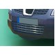 Решітка в бампер (нерж.) для Nissan Qashqai 2007-2010 рр