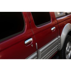 Накладки на ручки (2 шт., нерж) для Nissan NP300 1999-2015