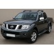 Накладки на зеркала (2 шт, нерж.) С повторителем поворота для Nissan Navara 2006-2015 гг