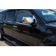 Накладки на ветровики (2 шт., нержавейка) для Nissan Navara 2006-2015 гг