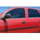 Зовнішня окантовка стекол (4 шт, нерж) для Opel Corsa C 2000- рр