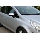 Накладки на Зеркала (2 шт., Нержавейка) для Opel Corsa D 2007-2014 гг
