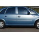 Молдинг дверной (4 шт, нерж) для Opel Meriva 2002-2010 гг