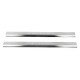 Накладки на пороги Omsa (нерж) Coupe (2 штуки) для Opel Astra G classic 1998-2012 рр