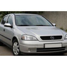 Накладки на дзеркала (2 шт., нерж) для Opel Astra G classic 1998-2012 рр