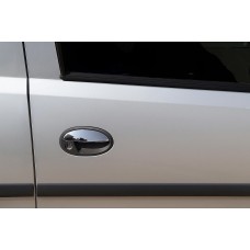 Накладки на ручки (2 шт., нерж.) для Opel Combo 2002-2012 рр