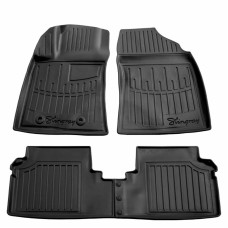 Килимки Stingray 3D (4 шт, поліуретан) для Toyota Avensis 2009-2018 рр