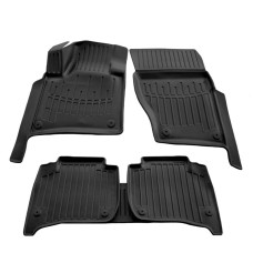 Килимки Stingray 3D (5 шт, поліуретан) для Volkswagen Touareg 2010-2018 рр