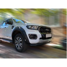Передній захист Texas для 2015-2025 (76мм, чорний) для Ford Ranger рр