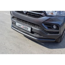 Передній захист Texas (76мм, чорний) для SsangYong Musso ІІ 2018- рр
