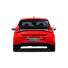 Хром планка над номером OmsaLine (нерж) для Hyundai I-20 2020- рр