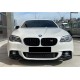 Накладка на передній бампер DPT Flap (для M-Performance, чорний глянець) для BMW 5 серія F-10/11/07 2010-2016 рр