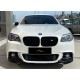 Накладка на передній бампер DPT Flap (для M-Performance, чорний глянець) для BMW 5 серія F-10/11/07 2010-2016 рр