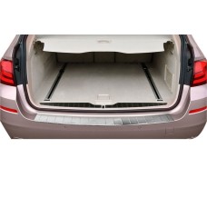 Накладка на задній бампер OmsaLine (SW, нерж.) для BMW 5 серія F-10/11/07 2010-2016 рр