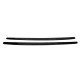 Боковые пороги OmsaLine (черная) для BMW 5 серия G30/31 2017-2023 гг