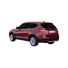Планка над номером (нерж.) для BMW X3 F-25 2011-2018 рр