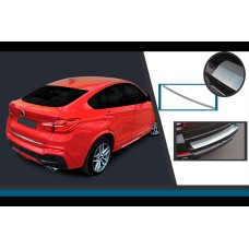 Накладка зі сталі на задній бампер OmsaLine (нерж.) для BMW X4 F26 2014-2018 рр