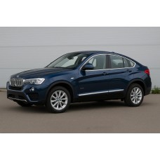 Молдинг дверний (4 шт, нерж) для BMW X4 F-26 2014-2018 рр
