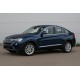 Молдинг дверний (4 шт, нерж) для BMW X4 F-26 2014-2018 рр Молдинг дверний (4 шт, нерж) для BMW X4 F-26 2014-2018 рр
