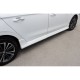 Бокові пороги 2017-2025 (під фарбування) для Peugeot 301