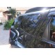 Накладки на задние окна EuroCap (2 шт, ABS) для Renault Duster 2008-2017 гг