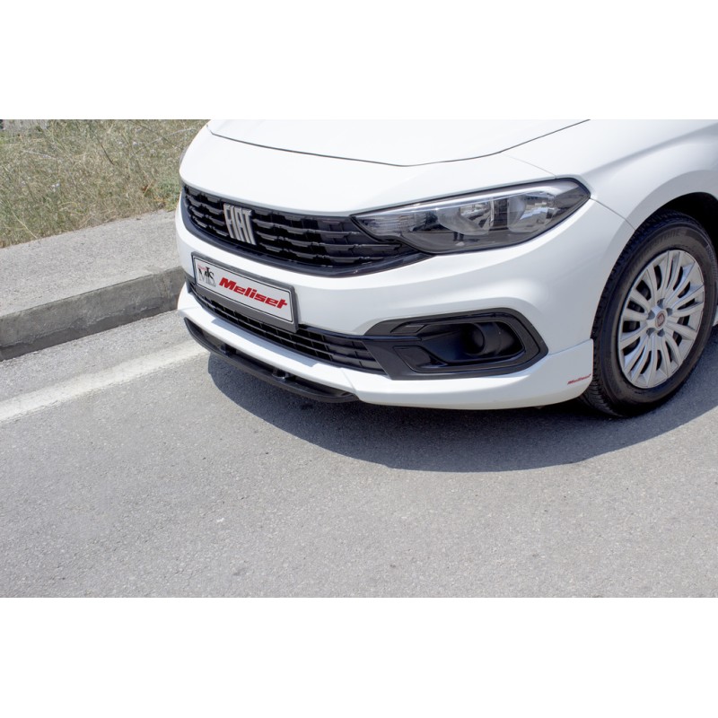 Передня накладка на бампер (2021-2025, під фарбування) для Fiat Tipo 2016- рр