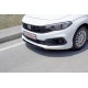 Передня накладка на бампер (2021-2025, під фарбування) для Fiat Tipo 2016- рр