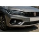 Окантовка протитуманних ліхтарів (2021-2025, нерж) для Fiat Tipo 2016- рр