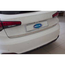 Кромка багажника (нерж) Carmos - Турецька сталь для Fiat Tipo Cross