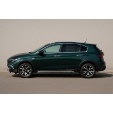Повна окантовка вікон (нерж) для Fiat Tipo Cross