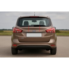 Хром планка над номером (нерж.) для Ford B-Max 2012-2017 рр