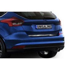 Кромка багажника 2015-2017 (Хетчбек, нерж) для Ford Focus III рр