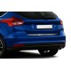 Накладка на багажник 2015-2017 (Хэтчбек, нержавейка) для Ford Focus III