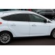 Полный комплект окантовки окон HB (12 шт, нержавейка) для Ford Focus III 2011-2017 гг