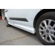 Пороги (2 шт, під фарбування) Коротка база для Ford Custom 2013-2022 рр
