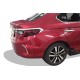 Хромированная накладка над номером SD (3 шт, нержавейка) для Honda City 2021- гг