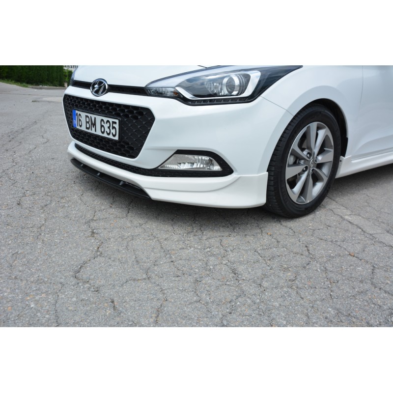 Передня накладка Meliset (під фарбування) для Hyundai I-20 2014-2020 рр