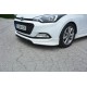 Передня накладка Meliset (під фарбування) для Hyundai I-20 2014-2020 рр