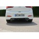 Задняя накладка Meliset (под покраску) для Hyundai I-20 2014-2020 гг