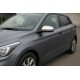 Накладки на дзеркала V2 (2 шт, нерж) для Hyundai I-20 2014-2020 рр
