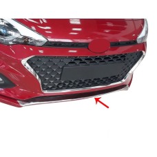 Накладка на решітку бампера 2018-2020 (нерж) для Hyundai I-20 рр