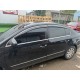 Вітровики з хром молдингом SD (EU, 4 шт, Niken) для Volkswagen Passat B6 2006-2012рр