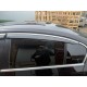 Вітровики з хром молдингом SD (EU, 4 шт, Niken) для Volkswagen Passat B6 2006-2012рр