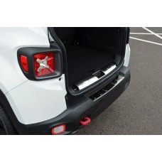 Накладка на задній поріг (нерж) для Jeep Renegade