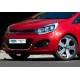 Накладка на решетку для HB (нерж) для Kia Rio 2012-2017 гг